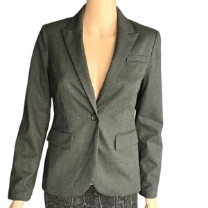 Banana Republic Dark Grey Blazer Jacket  Size 2P